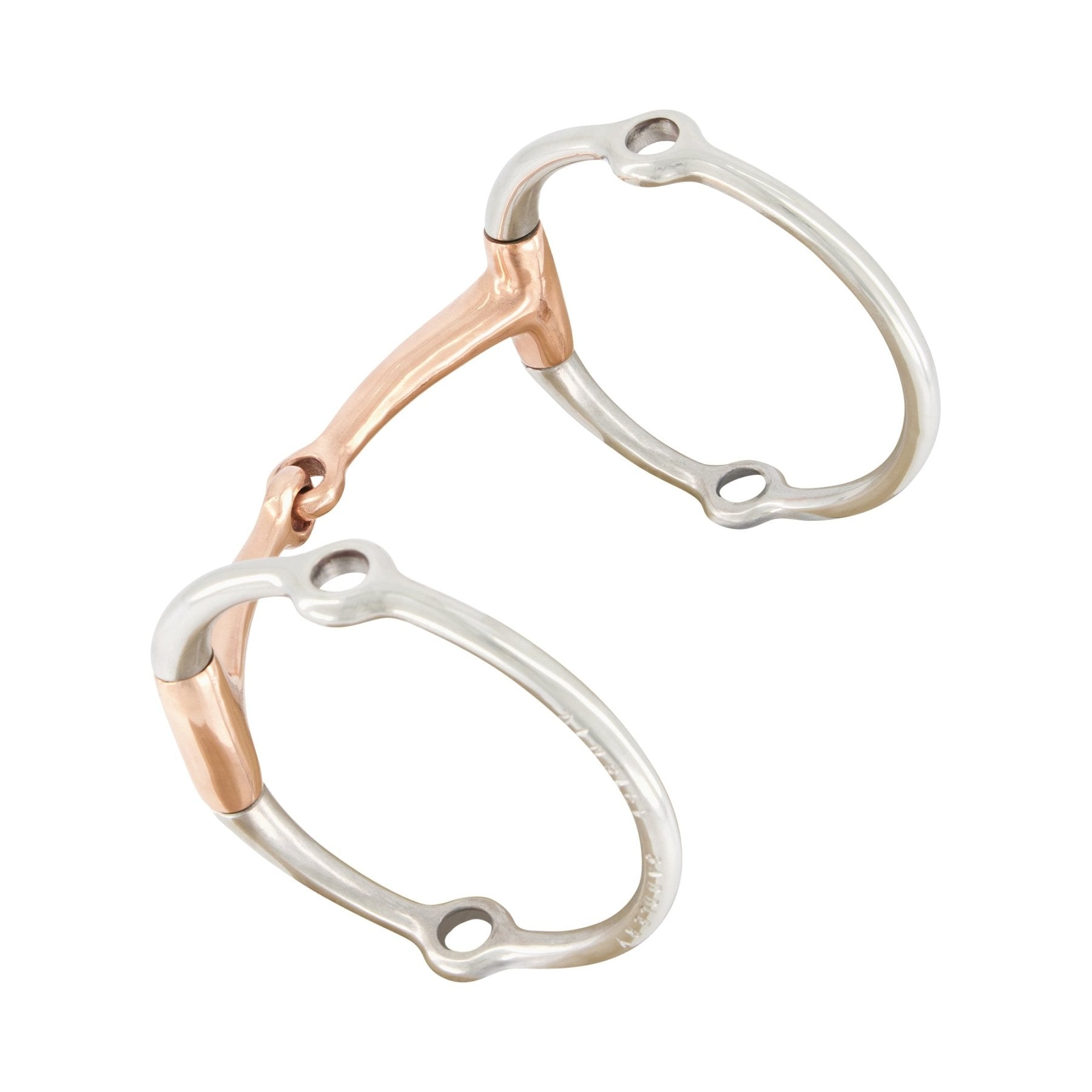 Big Ring Fixed Gag (Eggbutt) - Ainsley Saddlery