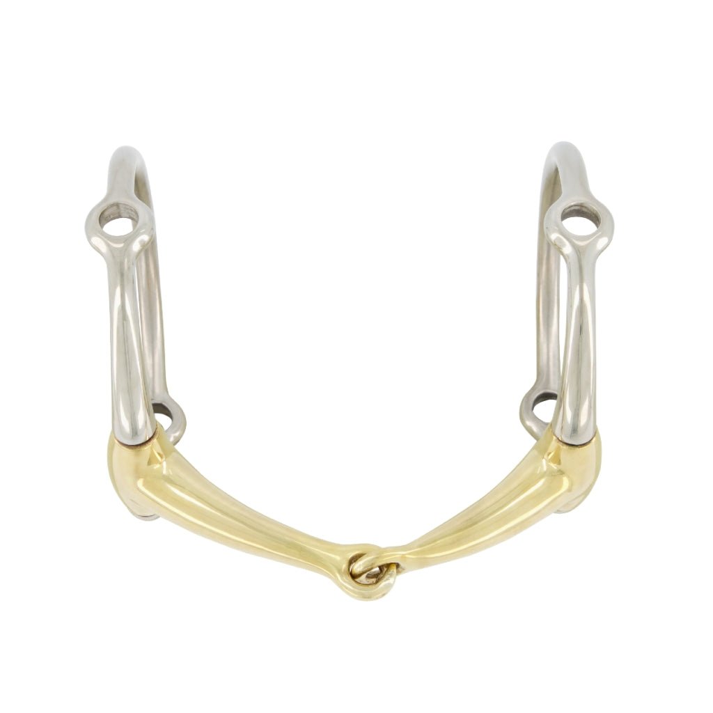 Big Ring Fixed Gag (Eggbutt) - Ainsley Saddlery