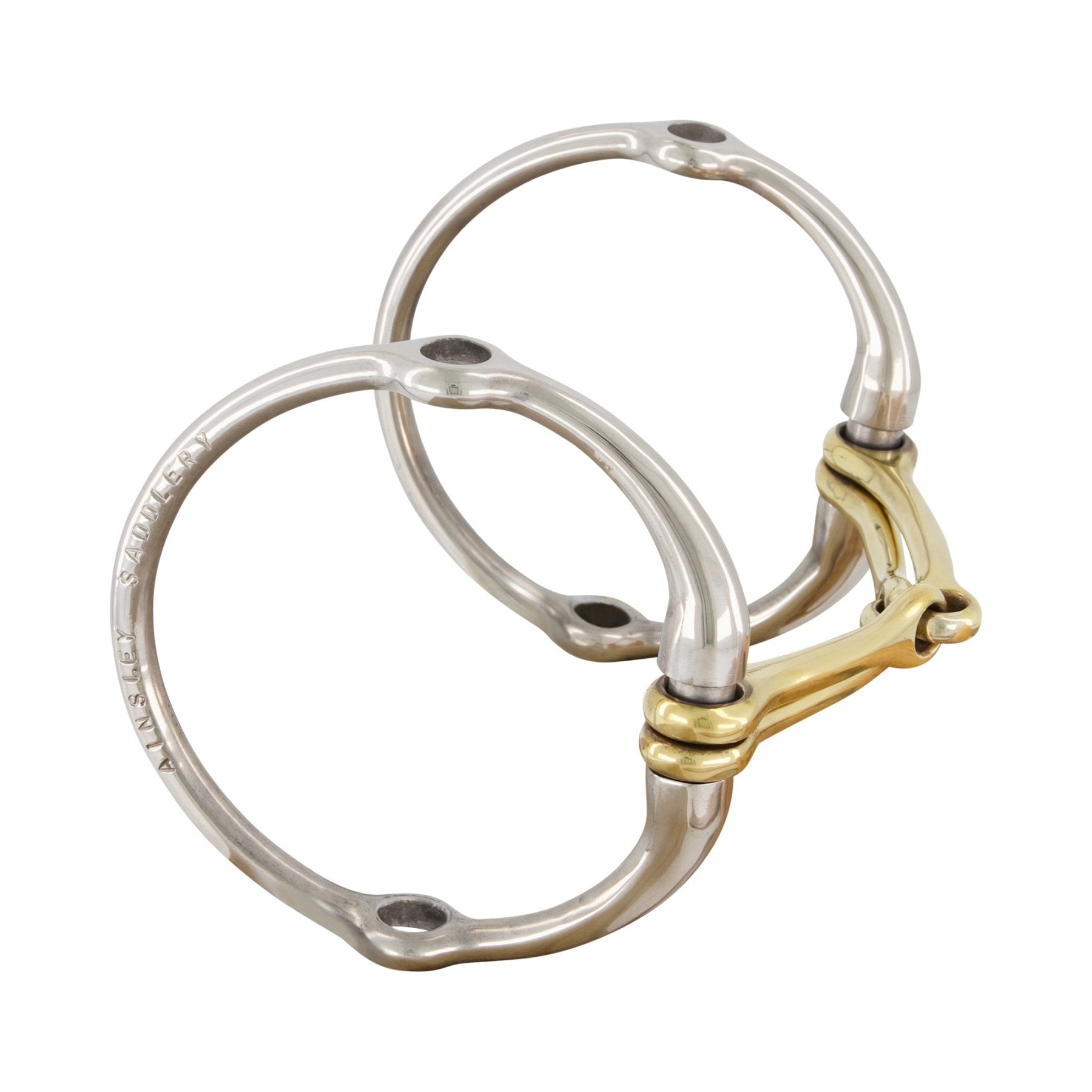 Fixed Big Ring Barry Gag - Ainsley Saddlery