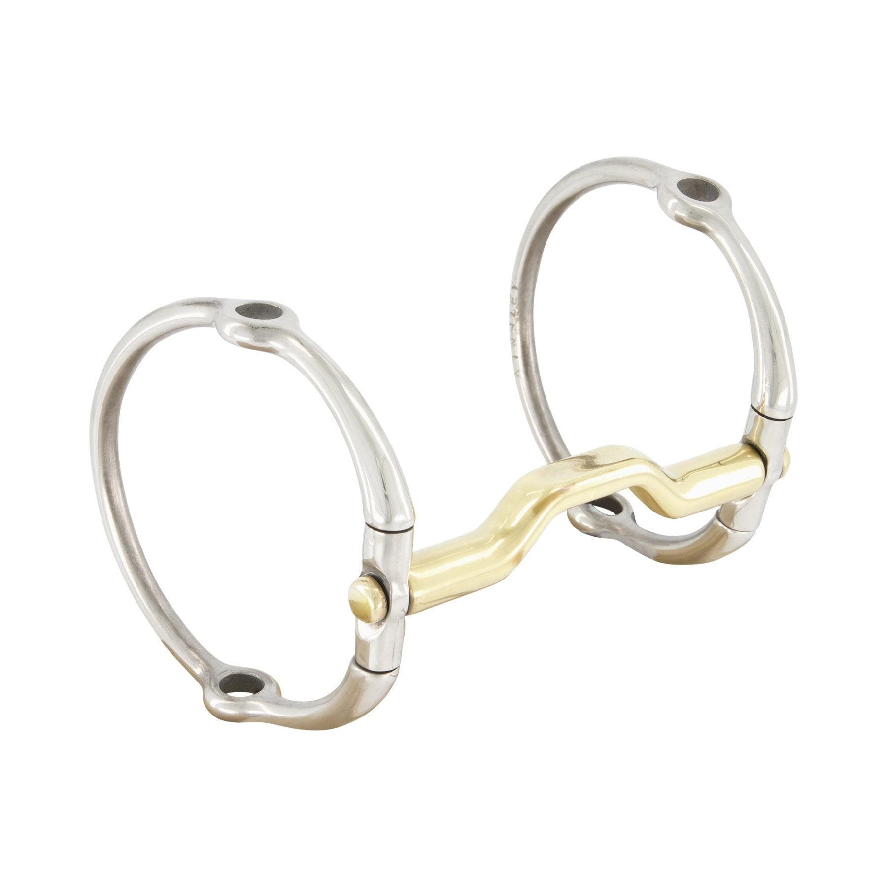 Magician Swivel Fixed Big Ring Gag - Ainsley Saddlery