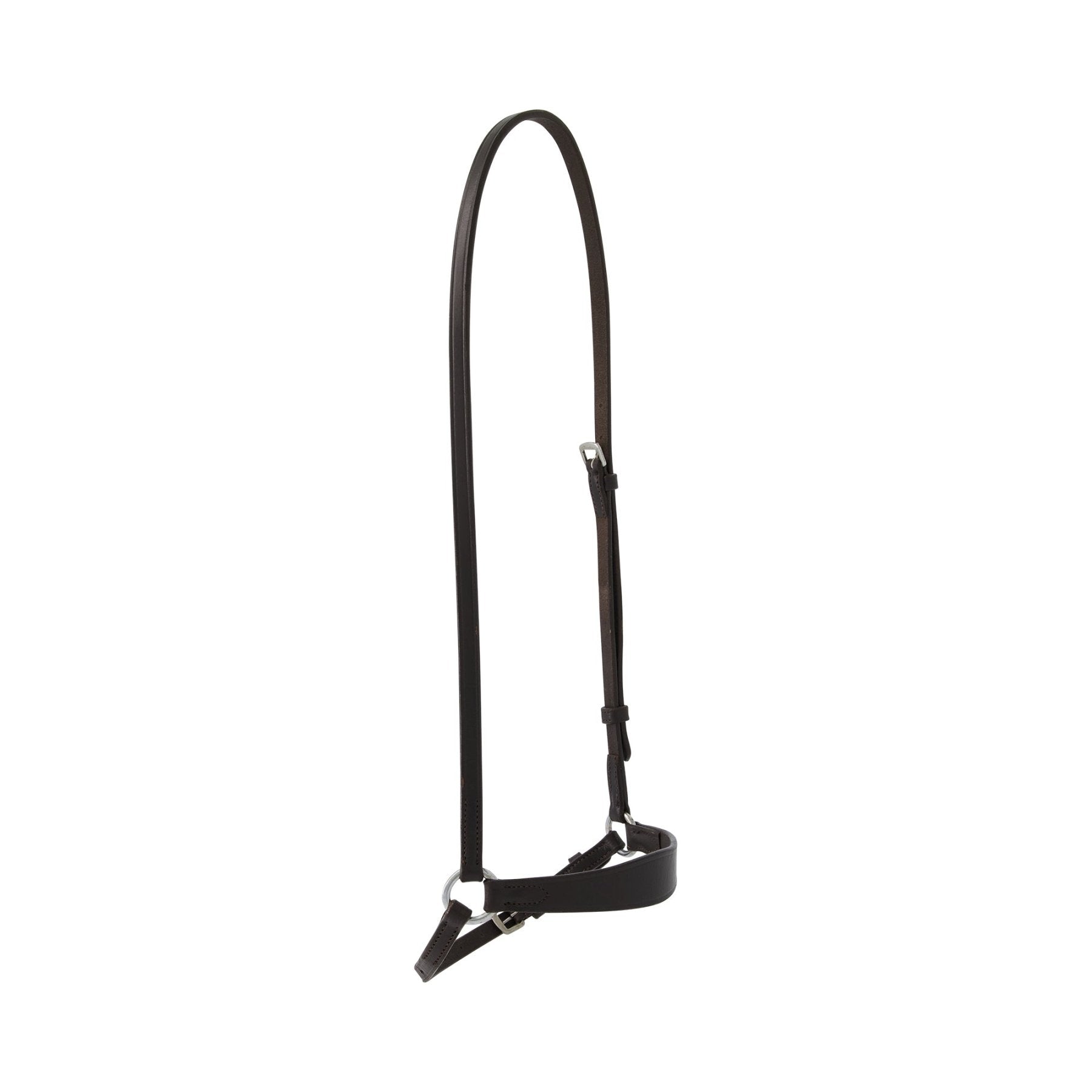 Ringed Drop Noseband - Ainsley Saddlery