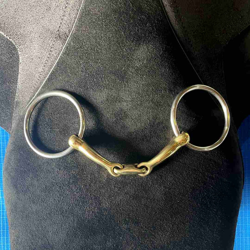 Smooth Tongue French Link Snaffle