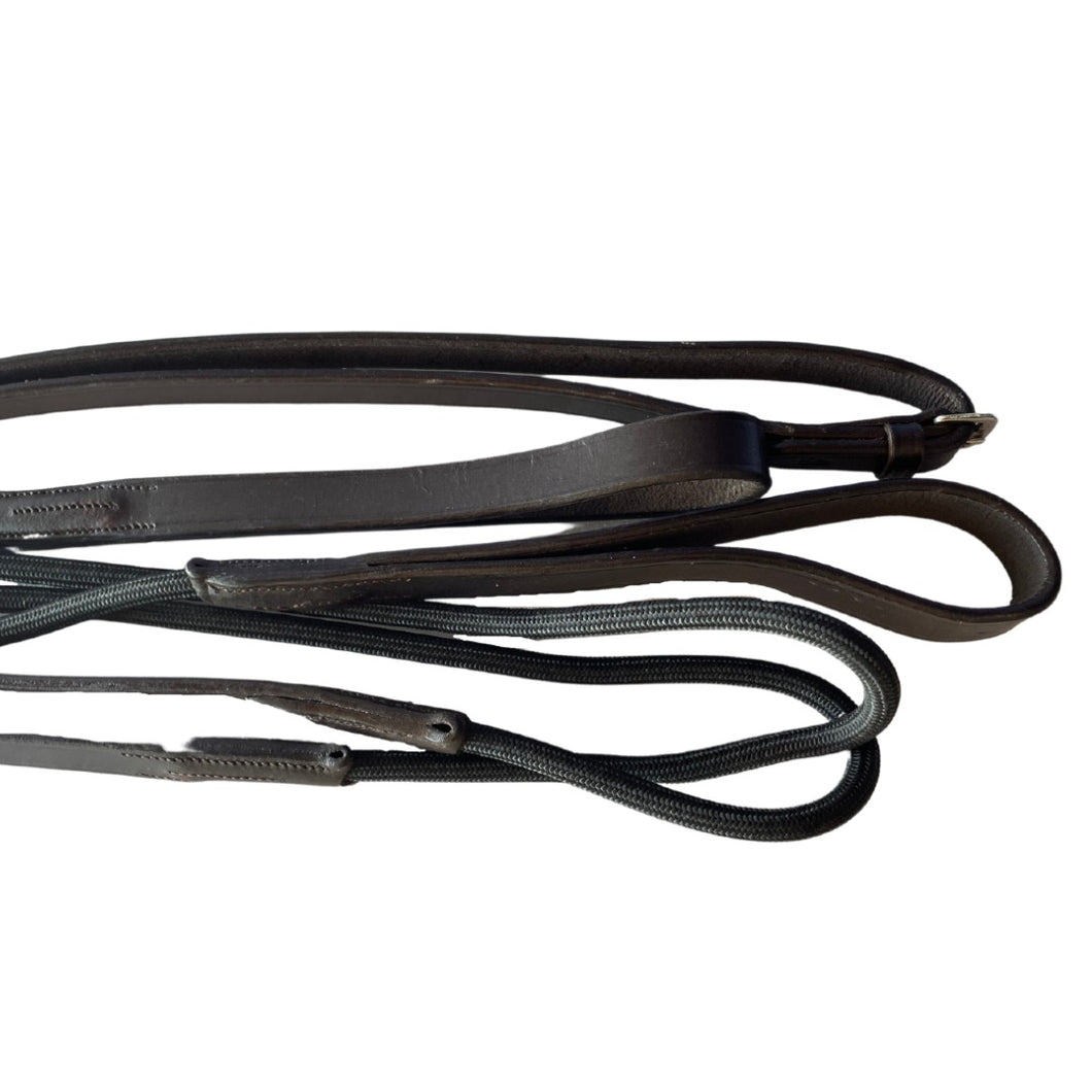 Rope & Leather Running Reins